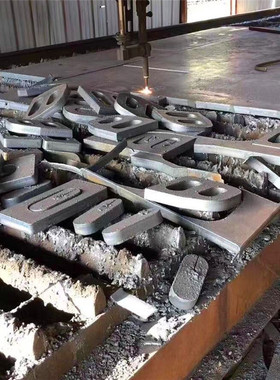 q420ne钢板Q420NC高强板零割来图异形定制下料火焰激光切割正火板