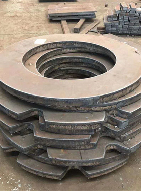 15mnv钢板15MnTi高强板16MnNb对应Q390BCDE钢板切割零割下料加工