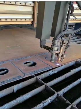 特宽特厚板Q460ND钢板Q460NC高强板零割下料异形火焰切割来图定制