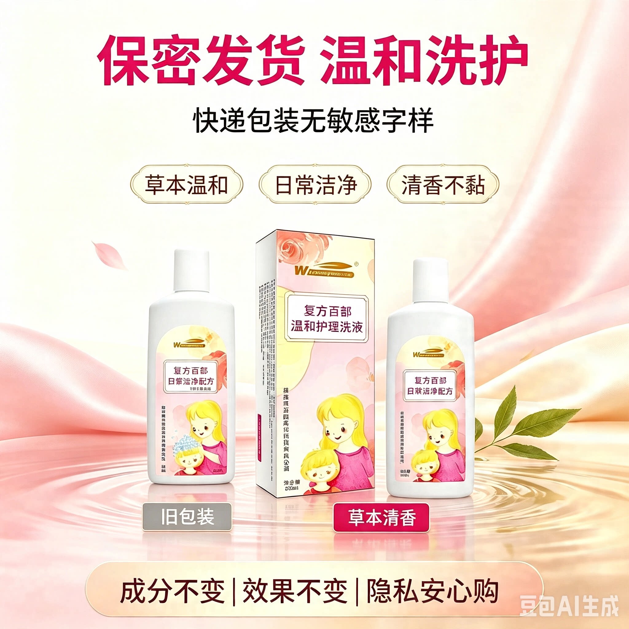 正品小女孩专用去虱洗发水儿童头虱子药头上虱子卵虱立净头虱去除