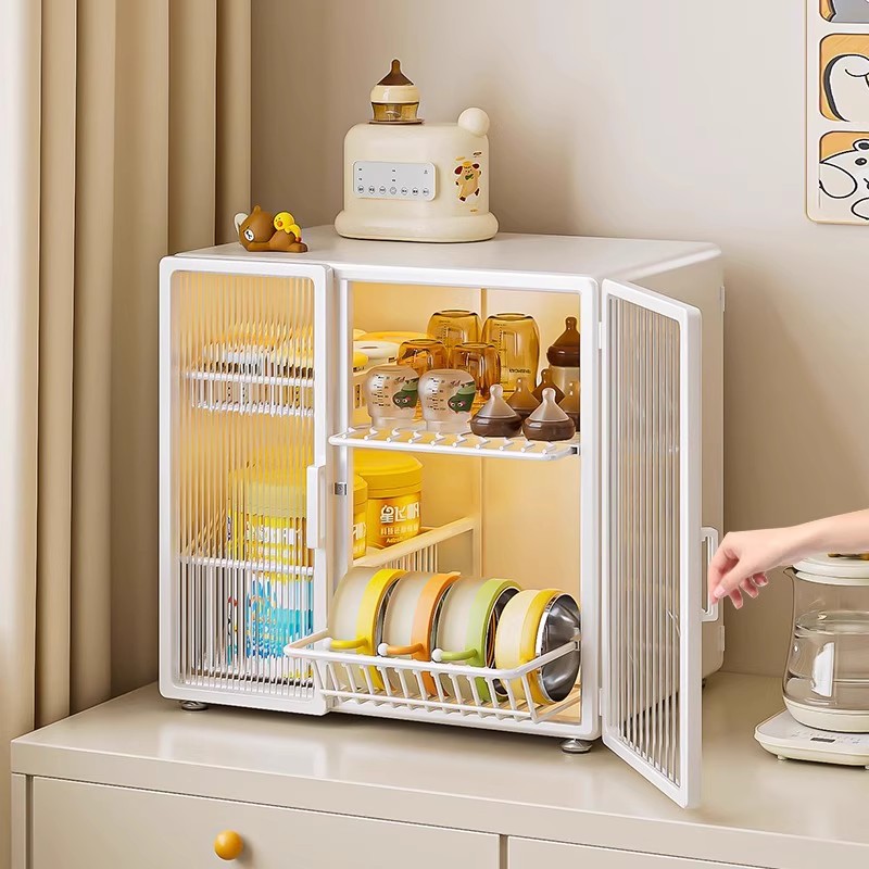 日本【抑菌防霉】分隔抽拉式碗柜