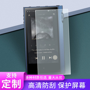 适用于艾利和 KANN ALPHA 阿尔法播放器钢化膜防指纹贴膜 防反光膜2张