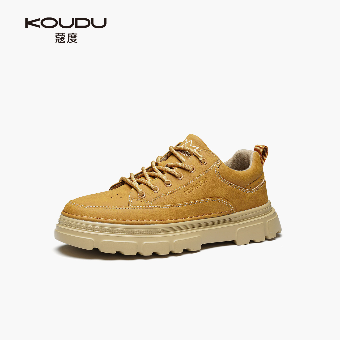 蔻度男士板鞋2025年秋冬新款潮流软底男款百搭轻便休闲鞋时尚鞋子