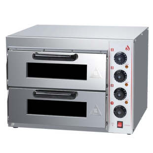 双层披萨烤箱商用烤面包蛋糕披萨炉两层烘焙烤箱全自动小型电烤箱