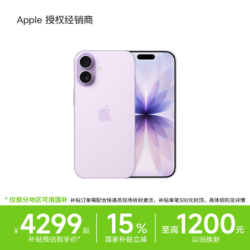 【国补500+以旧换新1200元】Apple/苹果 iPhone