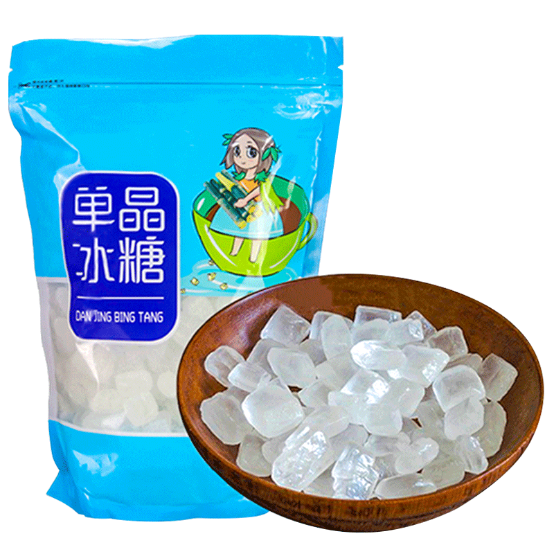 单晶冰糖正宗甘蔗糖黄冰糖
