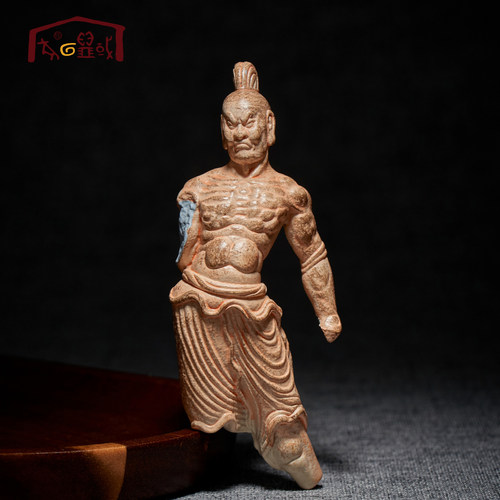 天龙山石窟金刚力士文物冰箱贴
