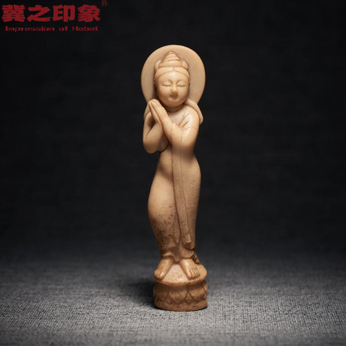 供养菩萨定州博物馆文创冰箱贴
