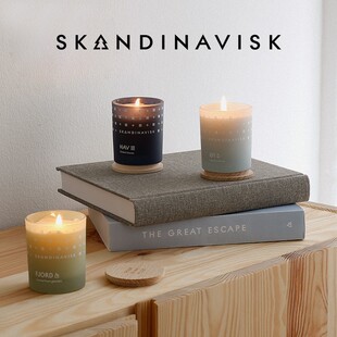 丹麦Skandinavisk香薰蜡烛森林峡湾植物精油礼物北欧小众家居新品