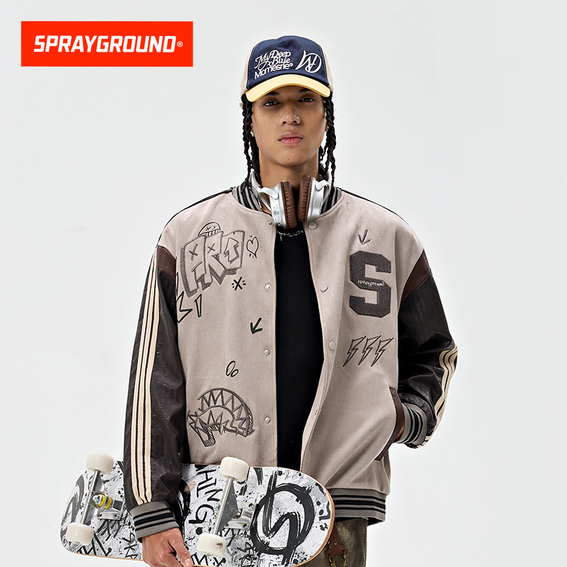 SprayGround秋季棒球服