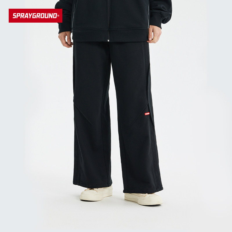 SprayGround秋季新款长裤纯色百搭垂坠感宽松   W0942111