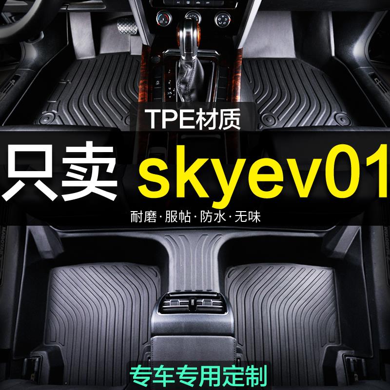 风神skyev01专车专用全包围脚垫