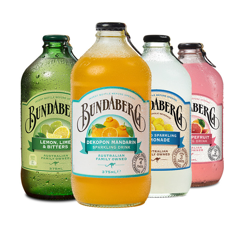 【好物体验】澳洲宾得宝Bundaberg不知火丑橘果汁气泡水饮料瓶装