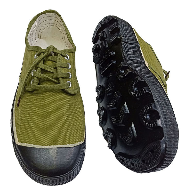 动漫三五三七胶鞋底钉子防滑工地男耐磨农田干活劳保鞋