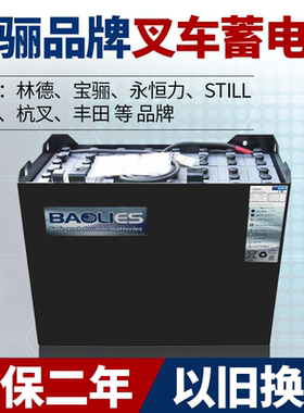 宝骊叉车KBE25铅酸蓄电池厂家供应24-7DB700牵引用电瓶48V700Ah