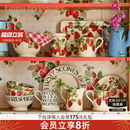 emmabridgewater草莓马克杯餐盘碗釉下彩新婚礼物emmabrigewater