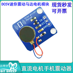 DC5V迷你震动马达电机模块  振动马达报警直流电机手机震动器