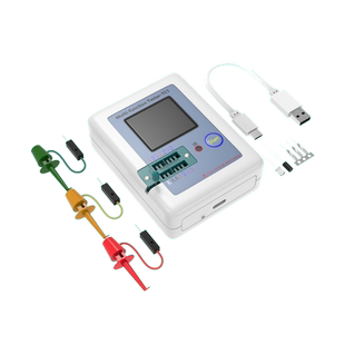 LCR-TC1 T7T4三极管MOS管晶体管测试仪图形化电容电感ESR表英文版