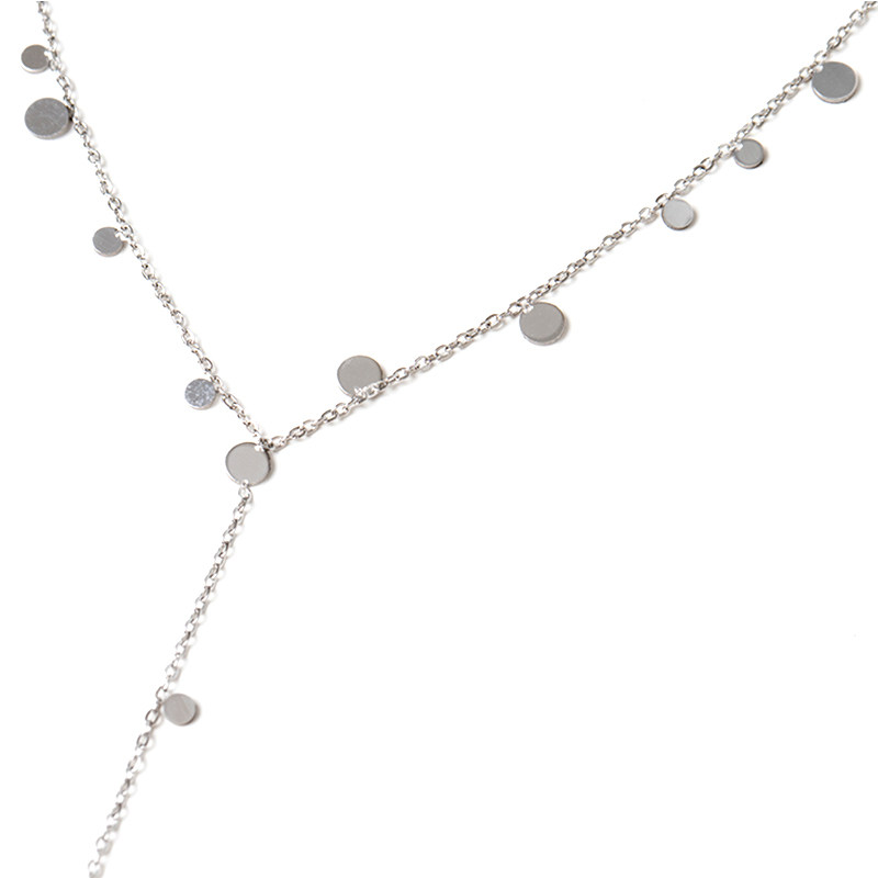 Get Me Bling韩国进口官网同款ins冷淡风百搭Y型项链毛衣链长款