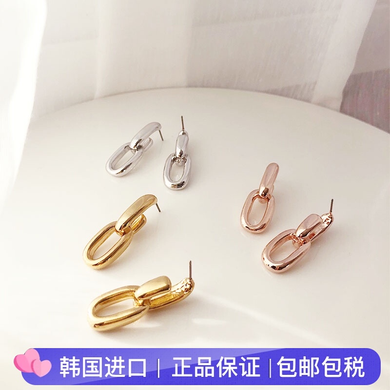 Get Me Bling正品链条耳环简约时尚百搭韩版气质2020年新款耳饰