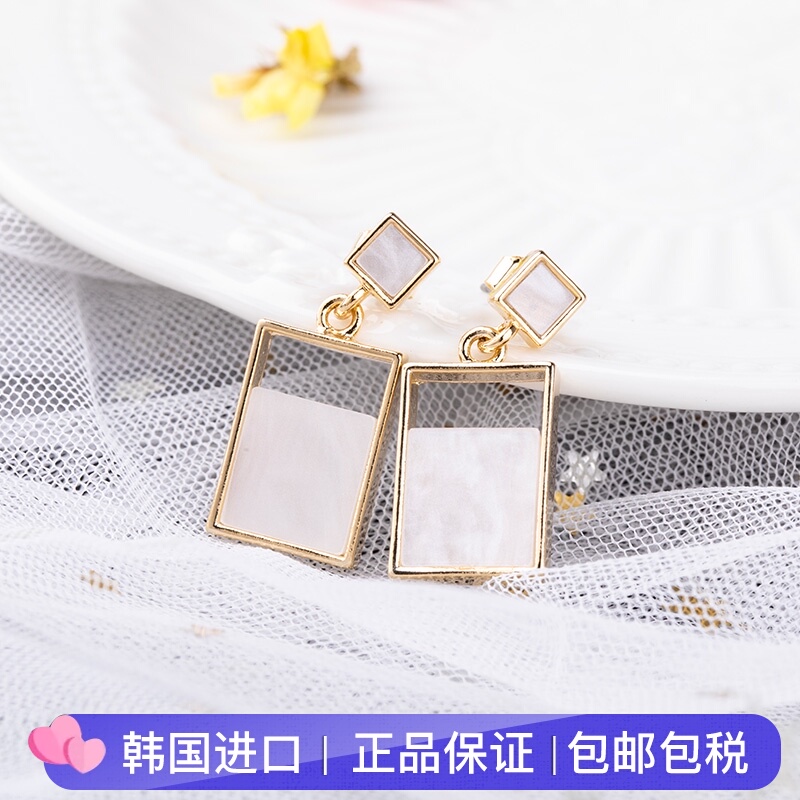 香水瓶耳环Get Me Bling正品韩国气质网红百搭925银针防过敏耳饰