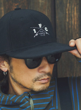 IFC日本进口 CROSS ROD FLEECE  FAW25-027复古平顶帽鸭舌帽