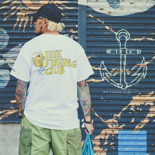 日本进口品牌IFC SPLASH TEE路亚钓鱼潮流服饰IFSS24-040