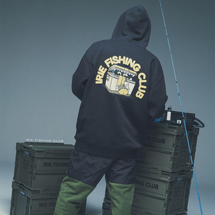 日本品牌IFC COOLER BOX MONSTER HOODIE路亚连帽卫衣IFAW24-028