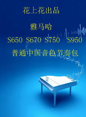 YAMAHA雅马哈 S650S670S750S950 中国民族音色节奏伴奏扩展包