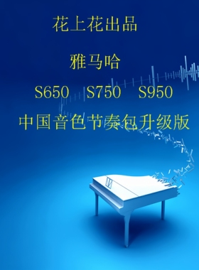 YAMAHA雅马哈 S650S750S950 中国民族音色节奏伴奏扩展包