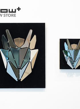 HOWstore x 张周捷龙年系列数字龙盘不锈钢果盘艺术摆件礼物收藏