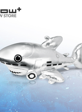 HOWstore Sorayama Shark Plush空山基鲨鱼抱枕大号潮流玩偶礼物