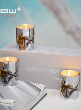 Sorayama x HOWstore空山基联名机械姬艺术香薰蜡烛套装七夕礼物