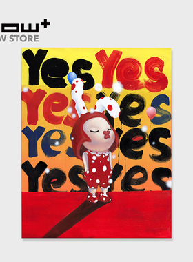 HOWstore 艺术家张戈签名限量版画可爱装饰画收藏礼物