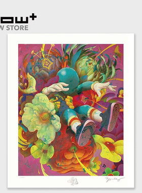 HOWstore 简明James Jean签名版画花束Ⅱ潮流艺术收藏客厅装饰画