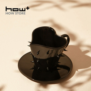HOWstore Antibiotico Design创意刺形意式卡布基诺陶瓷咖啡杯