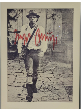 HOWstore 昊美术馆见者的书信约瑟夫·博伊斯展览海报尺寸100cm