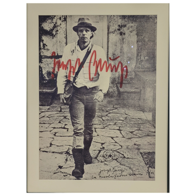 HOWstore 昊美术馆见者的书信约瑟夫·博伊斯展览海报尺寸100cm