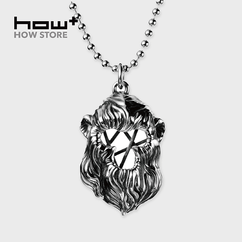 HOWstore黄玉龙项链系列925银饰wukong潮流艺术百搭