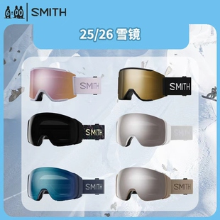 2526 MAG滑雪镜亚洲款 Squad MAG遮阳防雾风UV雪镜 SMITH史密斯4D