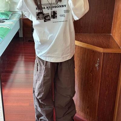 美式早秋chic长袖t恤女宽松慵懒风初秋2025新款上衣春秋单穿内搭