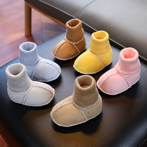 婴儿鞋冬季加绒保暖厚棉鞋
