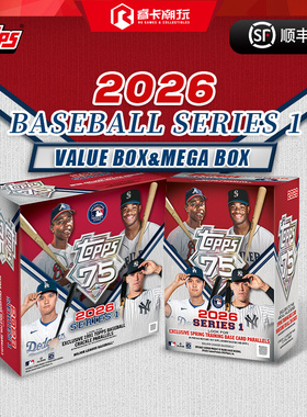2026 Topps Baseball Series1棒球收藏卡 球星卡 盲盒