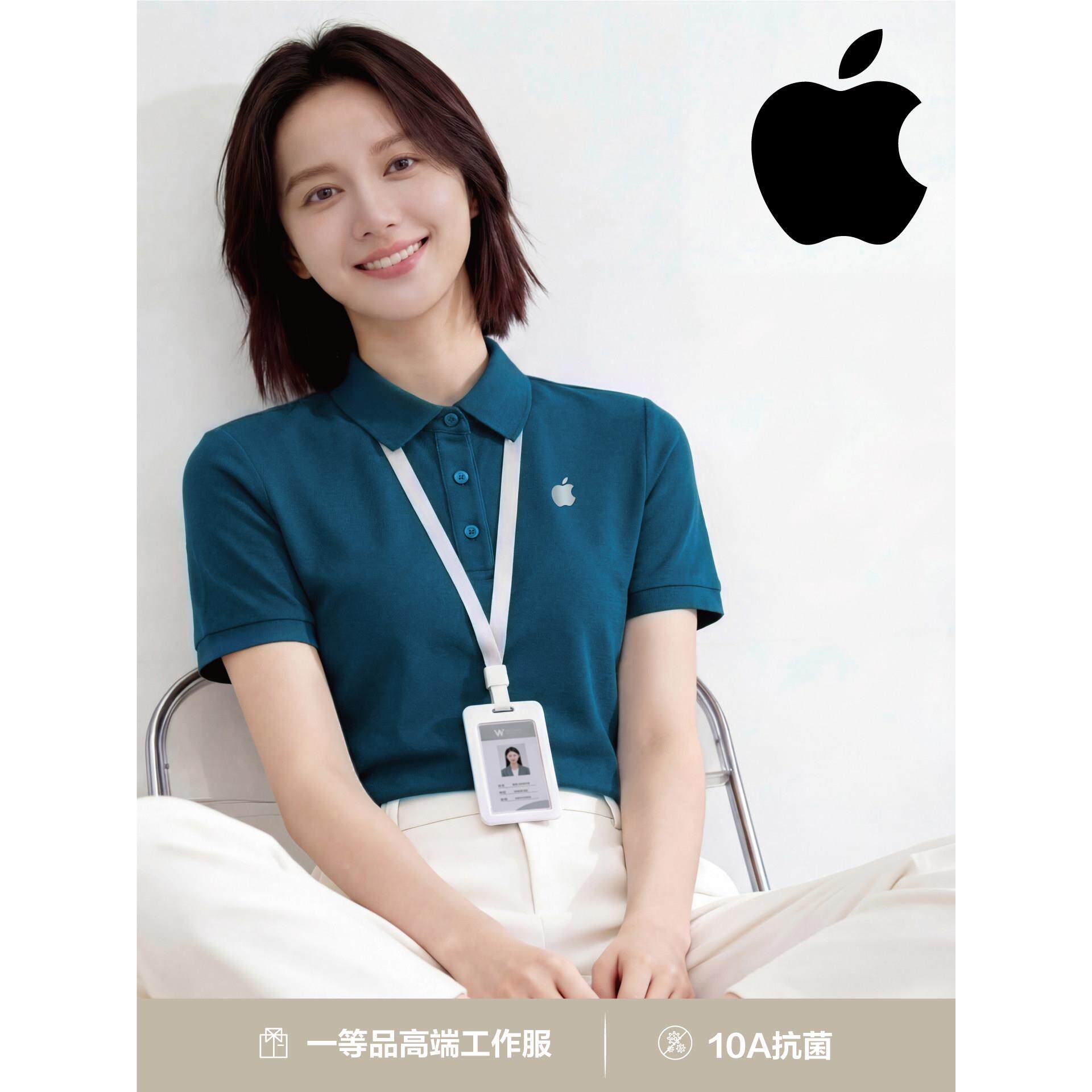 冰丝polo衫工作服t恤定制印绣logo夏季4s店员工公司团体短袖工装