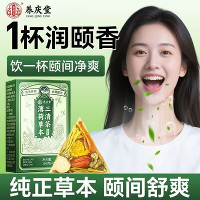 【养庆堂】薄荷草本三清茶正品160g泡水养生茶HZWH
