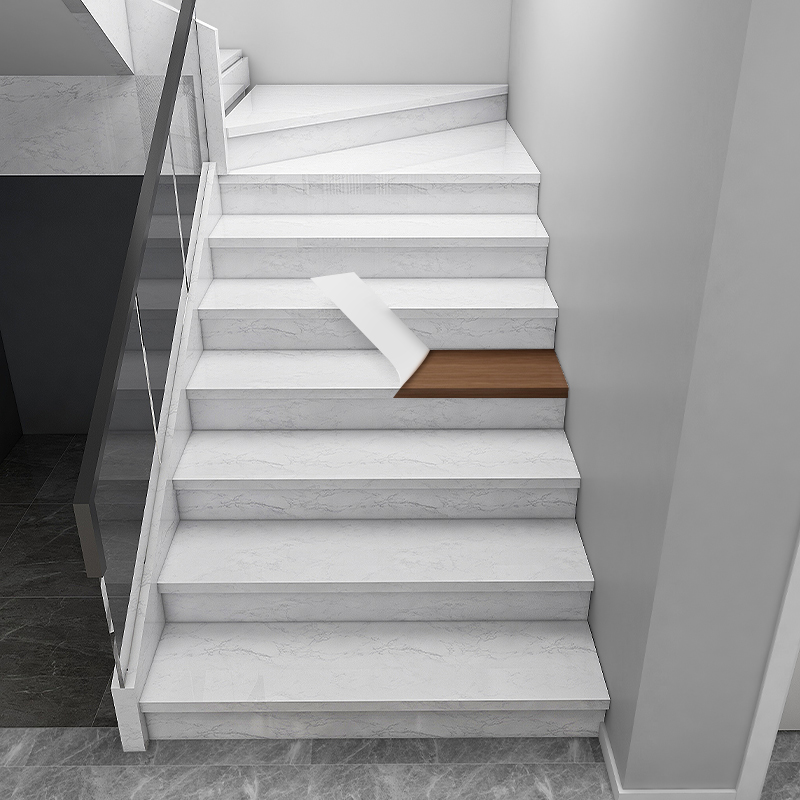 楼梯贴台阶贴自粘楼梯地板贴踏板贴改色装饰贴纸旧楼梯翻新改造贴