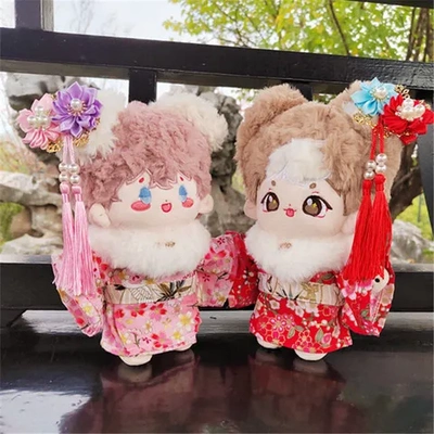 娃衣棉花衣服公仔属性小裙子玩偶可爱和服套装新品娃娃无原创20cm