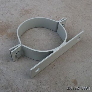 路灯杆上抱箍立杆电线杆圆柱铁紧锁固定卡子监控设备箱喇叭投射灯