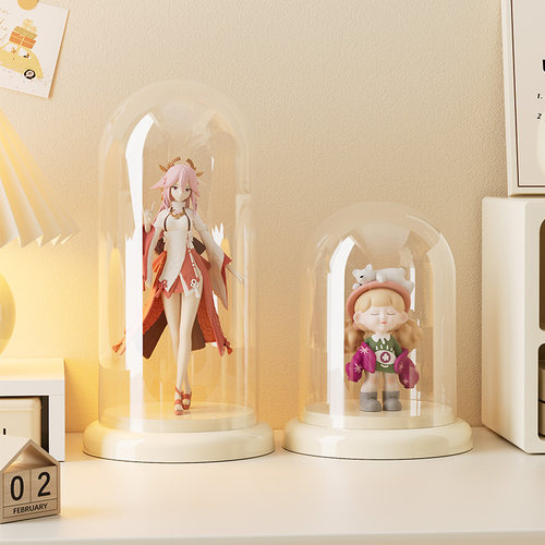 亚克力透明盲盒手办展示收纳盒