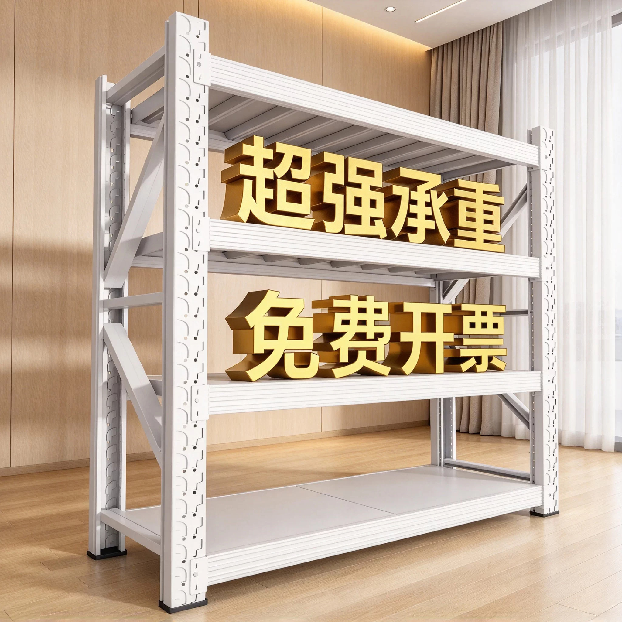 仓储货架置物架超强承重储物架仓库重型超市车库快递储物间货物架